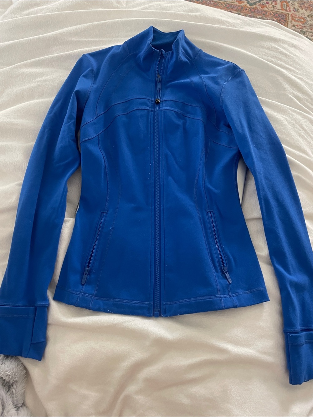 lululemon athletica Royal Blue Full-Zip Utility Jacket